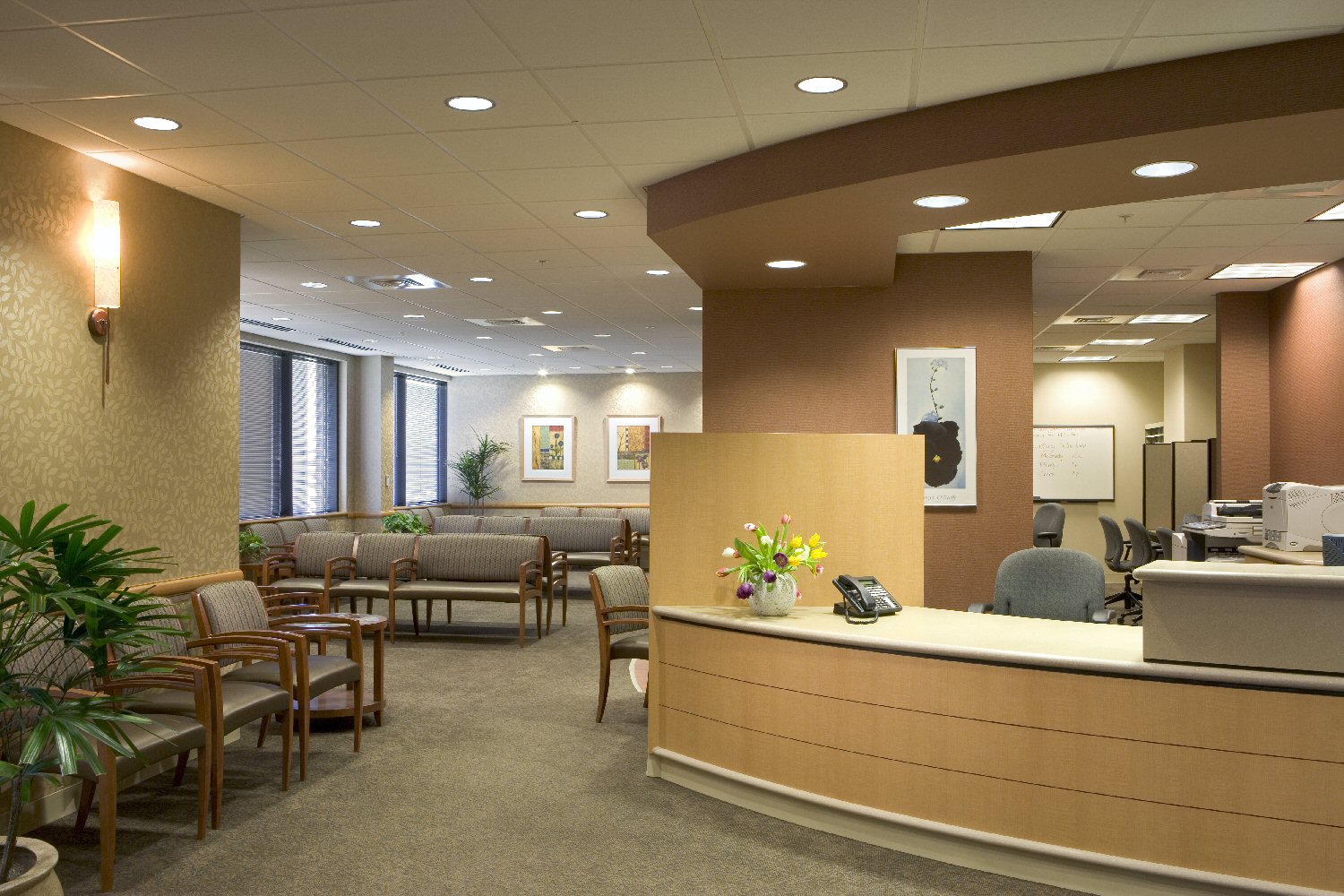 Brinton Lake Surgery Center - Lobby sm - The Norwood Company