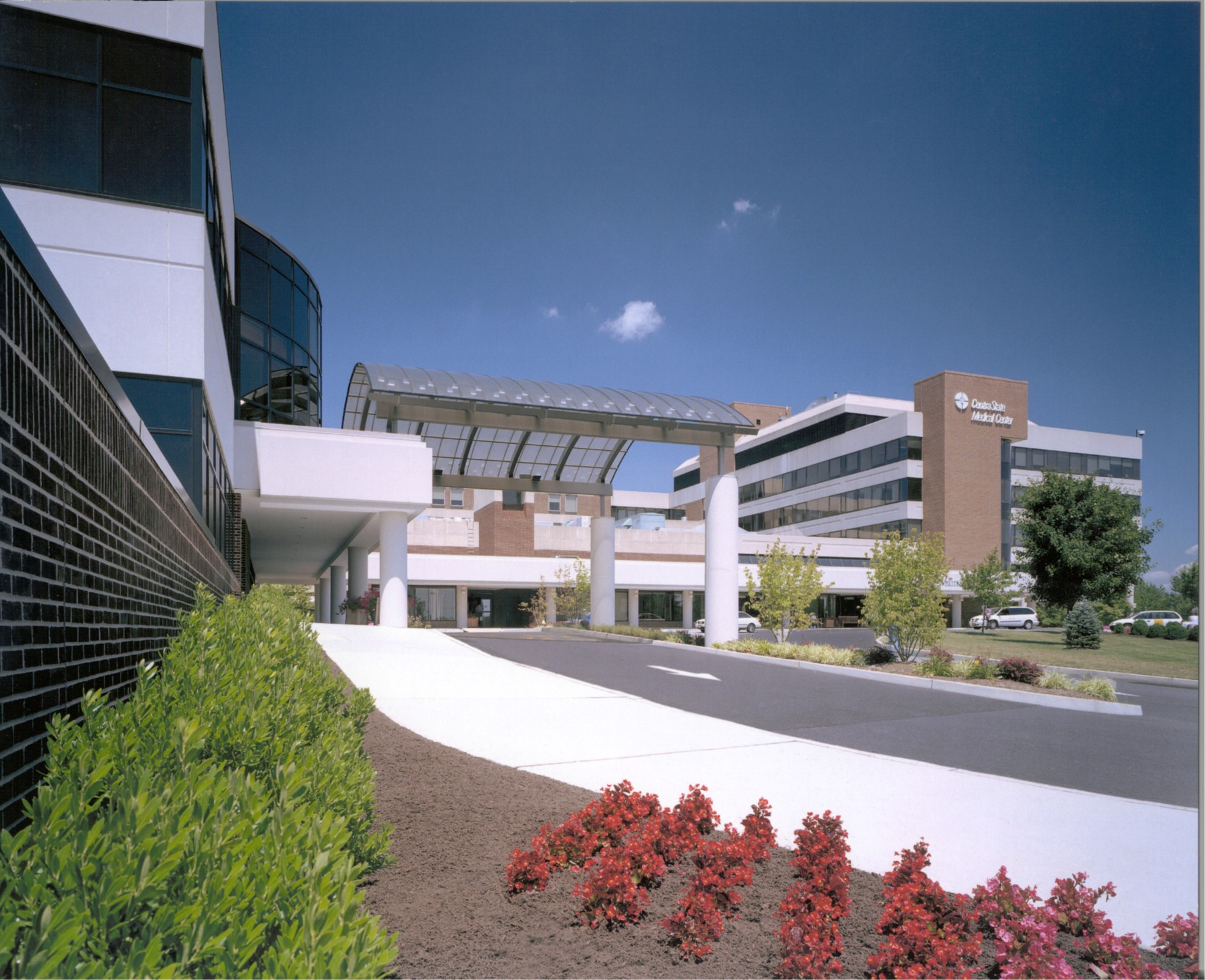 CentraState Medical Center Exterior Both Buildings Sharp Angle The